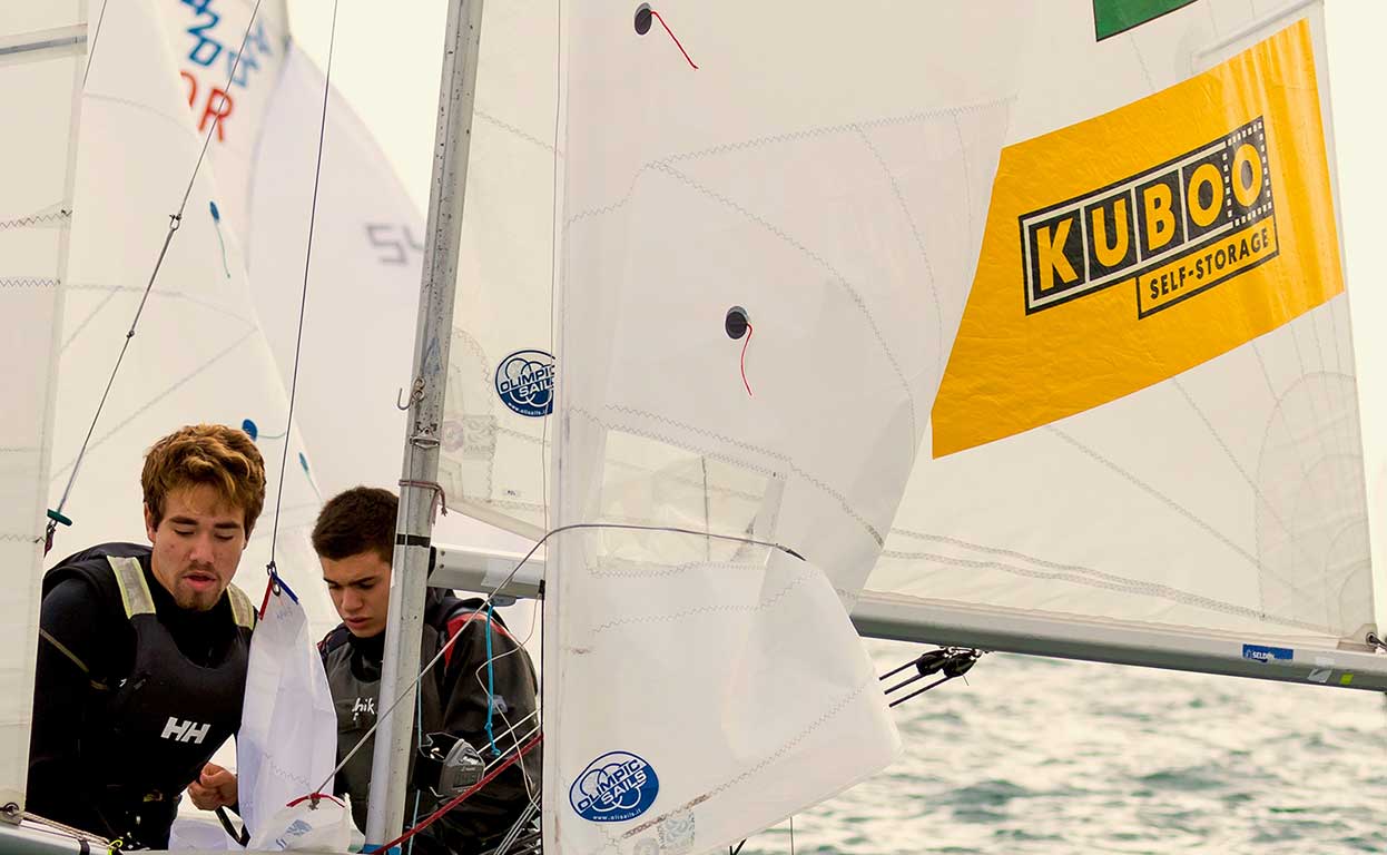 Gui Gomes e Rafael Rodrigues, apoiados pela Kuboo, andam a velejar altos ventos