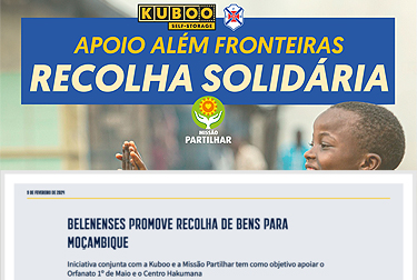 Belenenses e KUBOO promovem recolha de bens para Moçambique