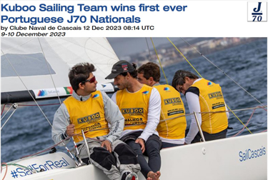 Kuboo Sailing Team wins first ever Portuguese J70 Nationals