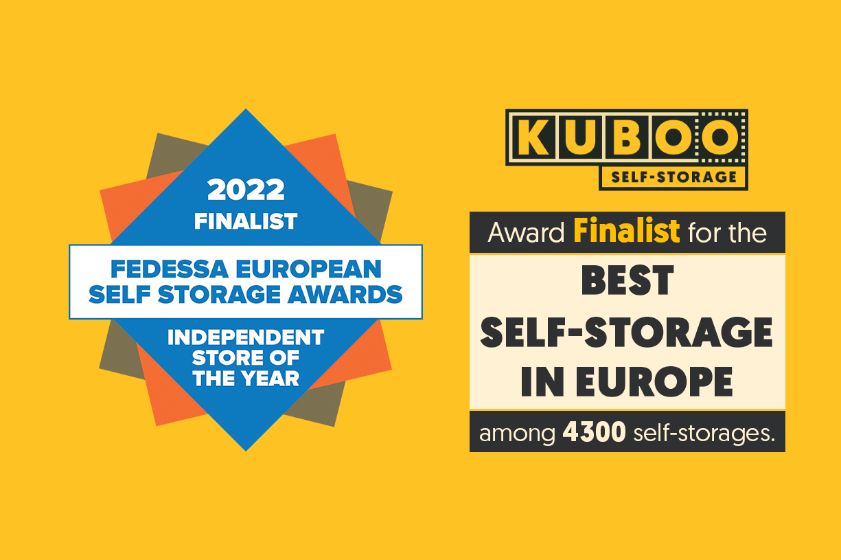 KUBOO finalist for Best Independent Self-Storage award in Europe