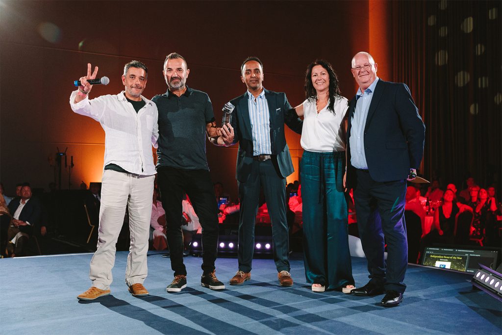 equipa da kuboo na entrega de prémios fedessa 2022