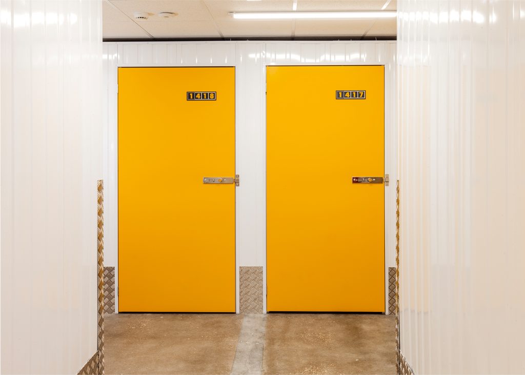 two kuboo doors next to each other